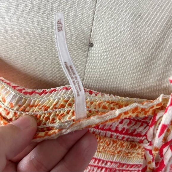 Free People Smocked Tigerlily Panel Midi Dress - Picture 7 of 9